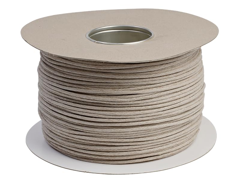 Black Barn Upholstery Supplies Braided Paper Piping Cord 4mm / 10m Length