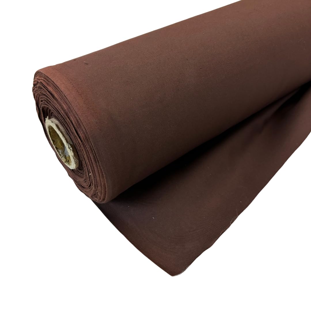 Black Barn Upholstery Supplies Platform Lining (Standard) Brown / 4m Length