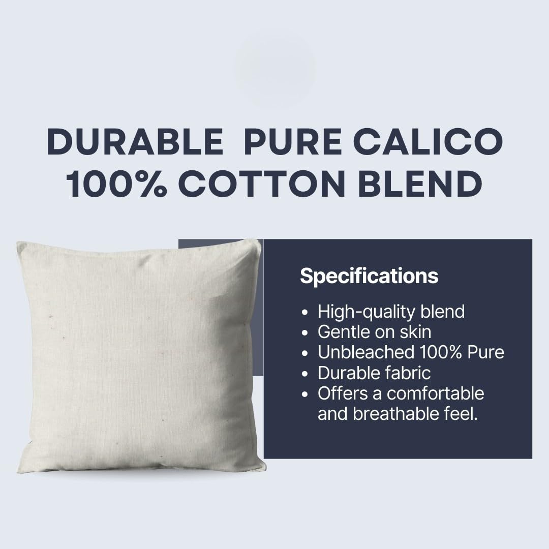 Calico 100% unbleached Cotton Fabric - 150cm wide medium weight cream colour - sold by the metre