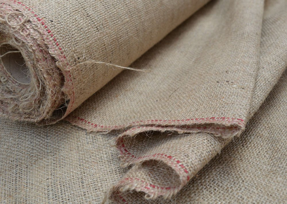 Hessian/Burlap/Jute Natural Fabric cut from the roll 10oz Choose your length (5 Metres)