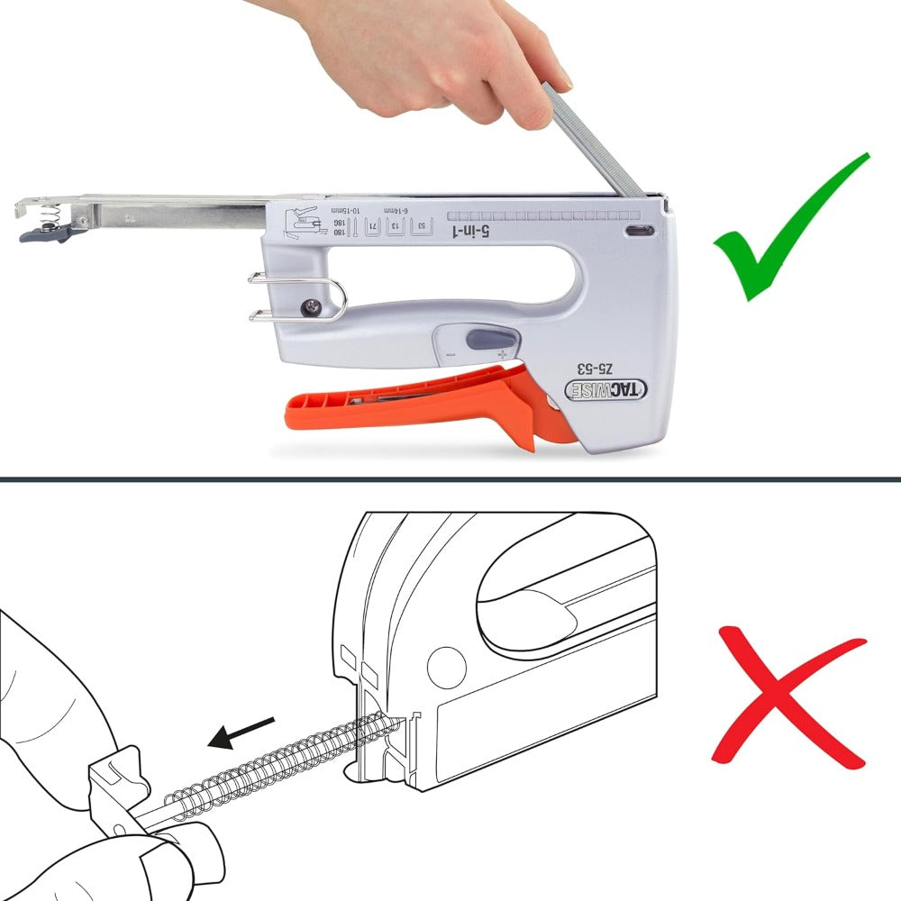 Tacwise 1748 Z5-53 Heavy Duty 5-in-1 Metal Staple/Nail Gun, Uses Type 13, 53 and 71 Staples, Type 18G Nails and 180 Headless Pins…
