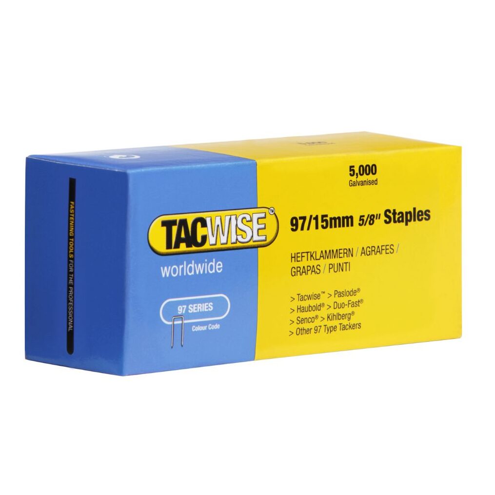 Tacwise Type 97 Narrow Crown Staples box