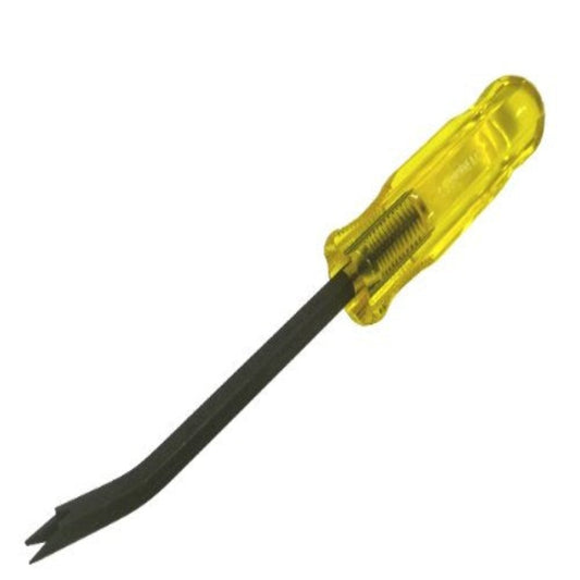 C.S. Osborne No 120.5 Yellow Handle Staple Lifter - Black Barn Upholstery Supplies