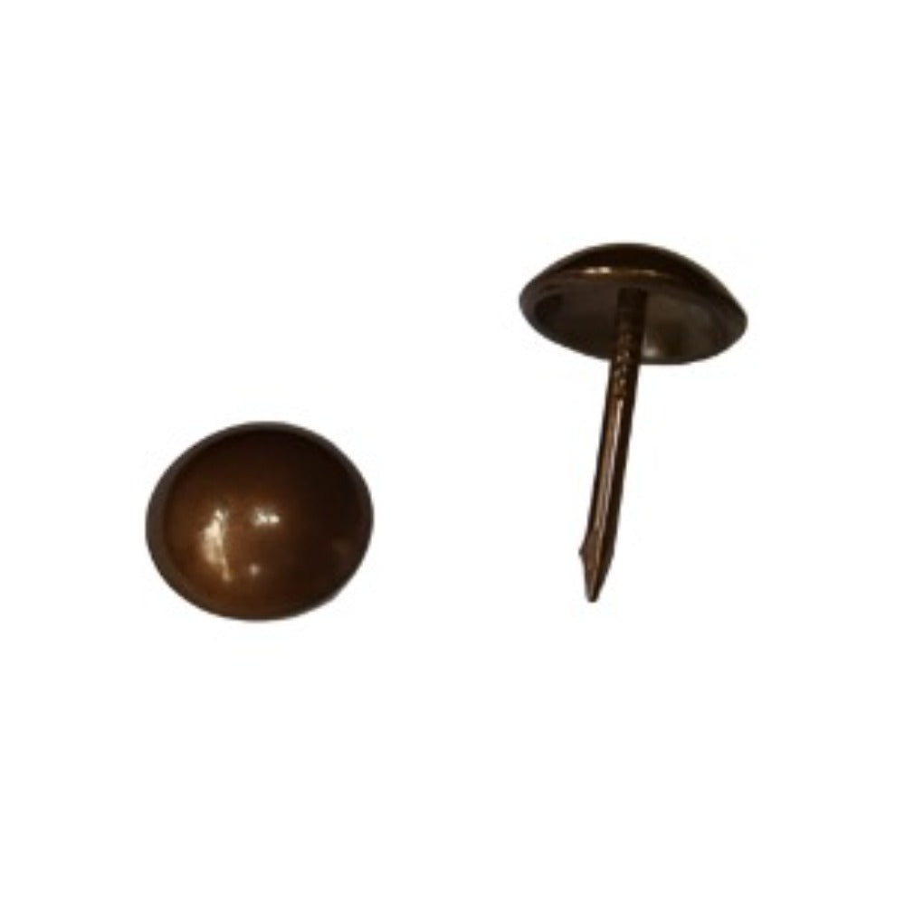6mm Head - 13mm Shank Upholstery Nails (R5) High Dome - Black Barn Upholstery Supplies