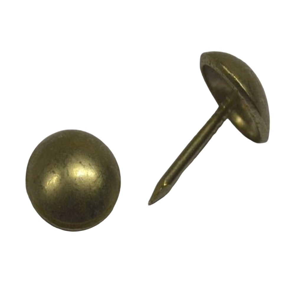 6mm Head - 13mm Shank Upholstery Nails (R5) High Dome - Black Barn Upholstery Supplies