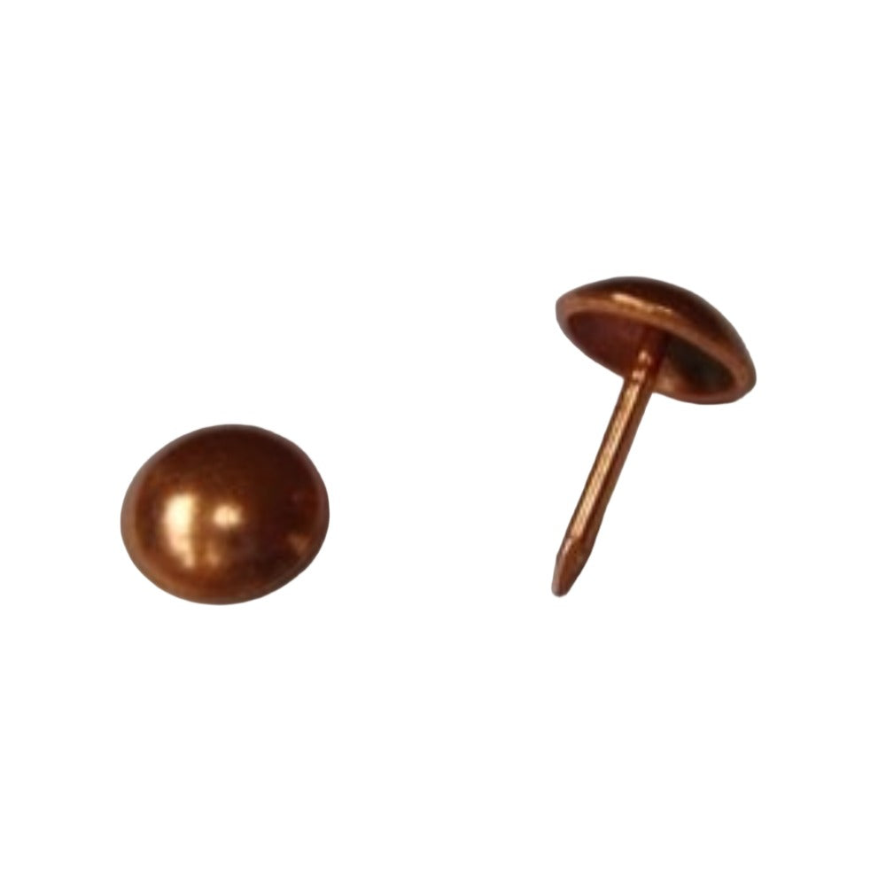 6mm Head - 13mm Shank Upholstery Nails (R5) High Dome - Black Barn Upholstery Supplies