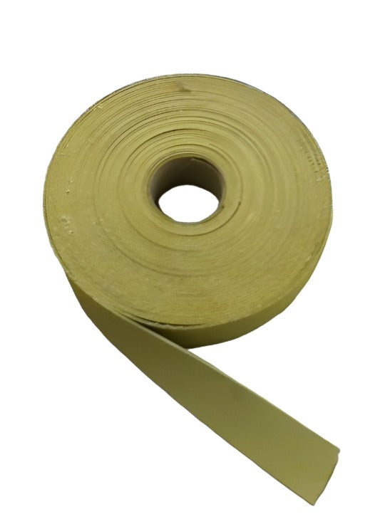Pirelli Rubber Webbing 1st Quality - 10% strech Beige 51mm - Black Barn Upholstery Supplies