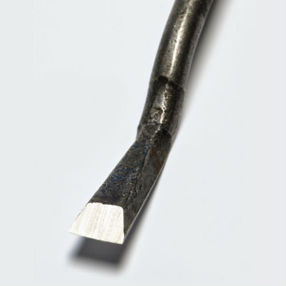 Upholstery Wooden London Handle Bent Chisel Tool - Black Barn Upholstery Supplies