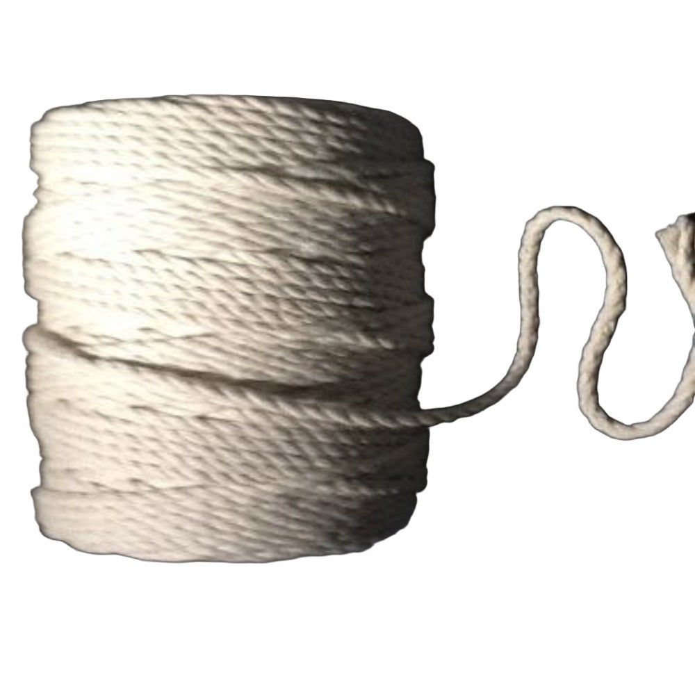 Cotton Piping Cord 1kg Spools - Black Barn Upholstery Supplies