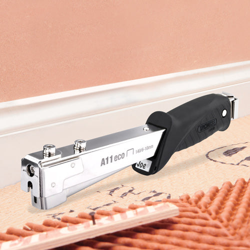 Tacwise A11 Hammer Tacker in use