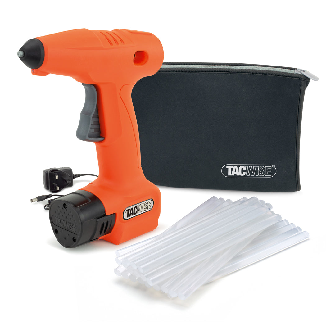 Tacwise H12-7 Cordless 12V Hot Melt Glue Gun kit