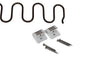 Black Barn Upholstery Supplies 5 X Zig ZAG Chair Springs+Clips+Nails Upholstery Supplies 19"