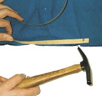 Fibre Back Tack Strip 1/2". 1kg roll