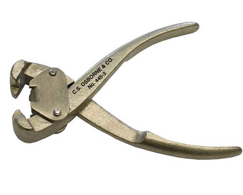 C S Osborne and Company No. 445-3 - 3 Prong Clips Pliers. UPC54232