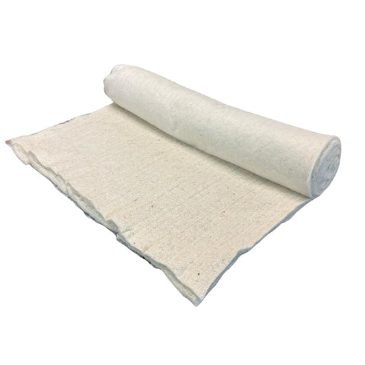 Black Barn Upholstery Supplies Layered Cotton/Wool Wadding 750g (2 1/2oz) / Whole Roll