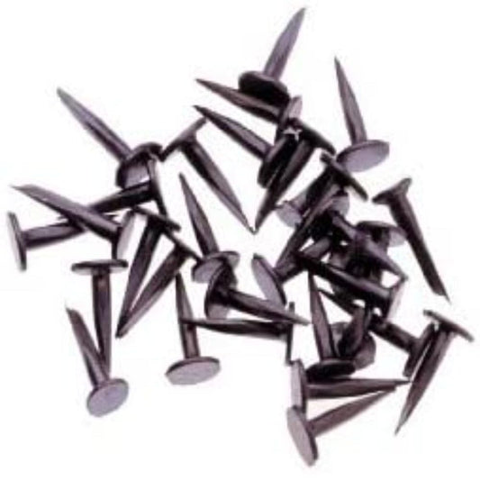Black Barn Upholstery Supplies 200g Bag of Blued Cut Tacks 8mm Improved