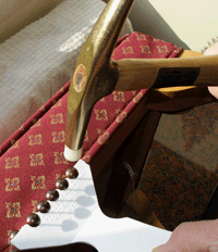 Nylon Tipped Bronze Magnetic hammer for Fancy Nails