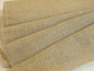 50 Metres Light Hessian Fabric 105cm Wide - Weddings - Crafts - Upholstery - Frost Protection