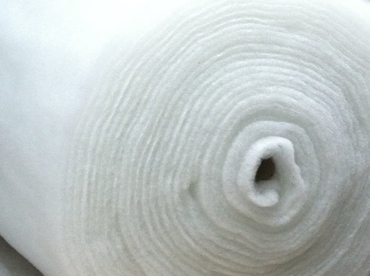 5m Length x 68.5cm (27 Inch) of 6oz Polyester Wadding | Professional Quality Dacron Fibre Quilting Upholstery Fibre Batting