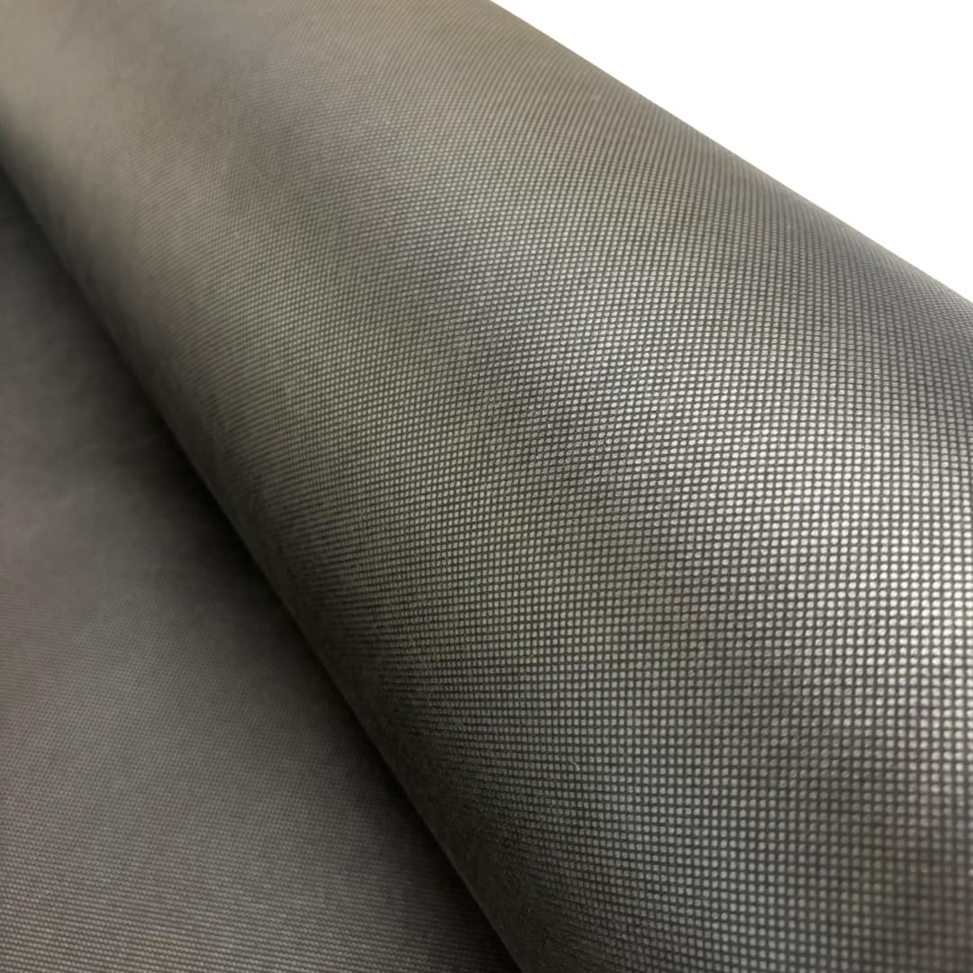 Black Barn Upholstery Supplies Black Synthetic Bottom Cloth Dipryl 39" / 2m Length
