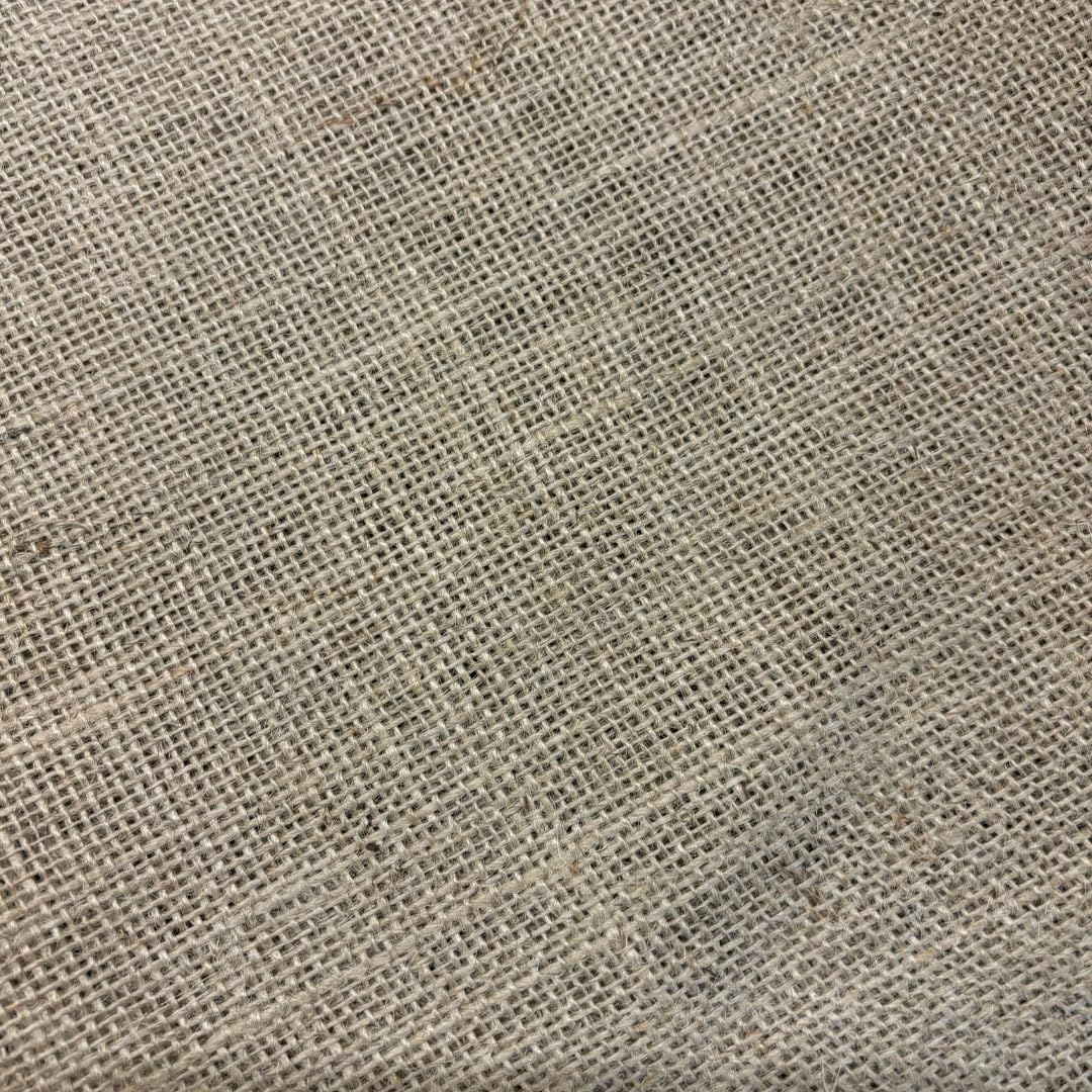 72" wide Budget Hessian Rough Sacking Fabric Natural - per 10 metres