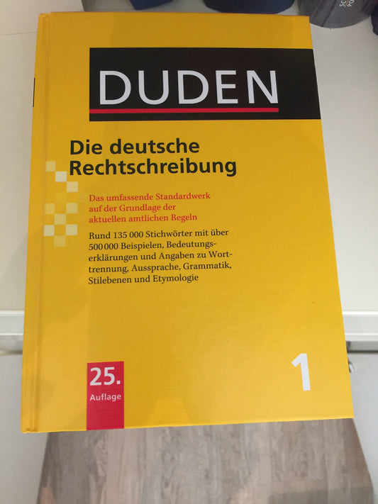 Der Duden in 12 Banden: 1 - Die Deutsche Rechtschreibung