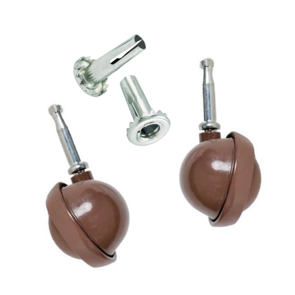 Orbital Shepherd 50mm Castors (46) Socket – Black Barn Upholstery Supplies