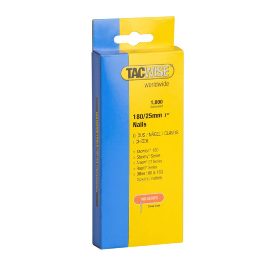 Tacwise 180 Series 18G Brad Nails pack