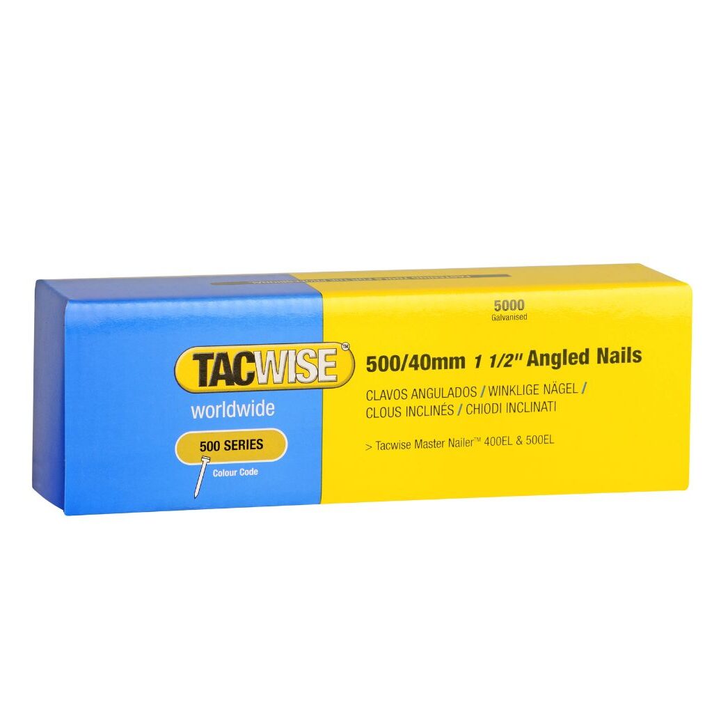 Tacwise 500 Series Angled Brad Nails pack