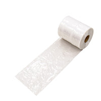 Roll of clear layflat polythene tubing