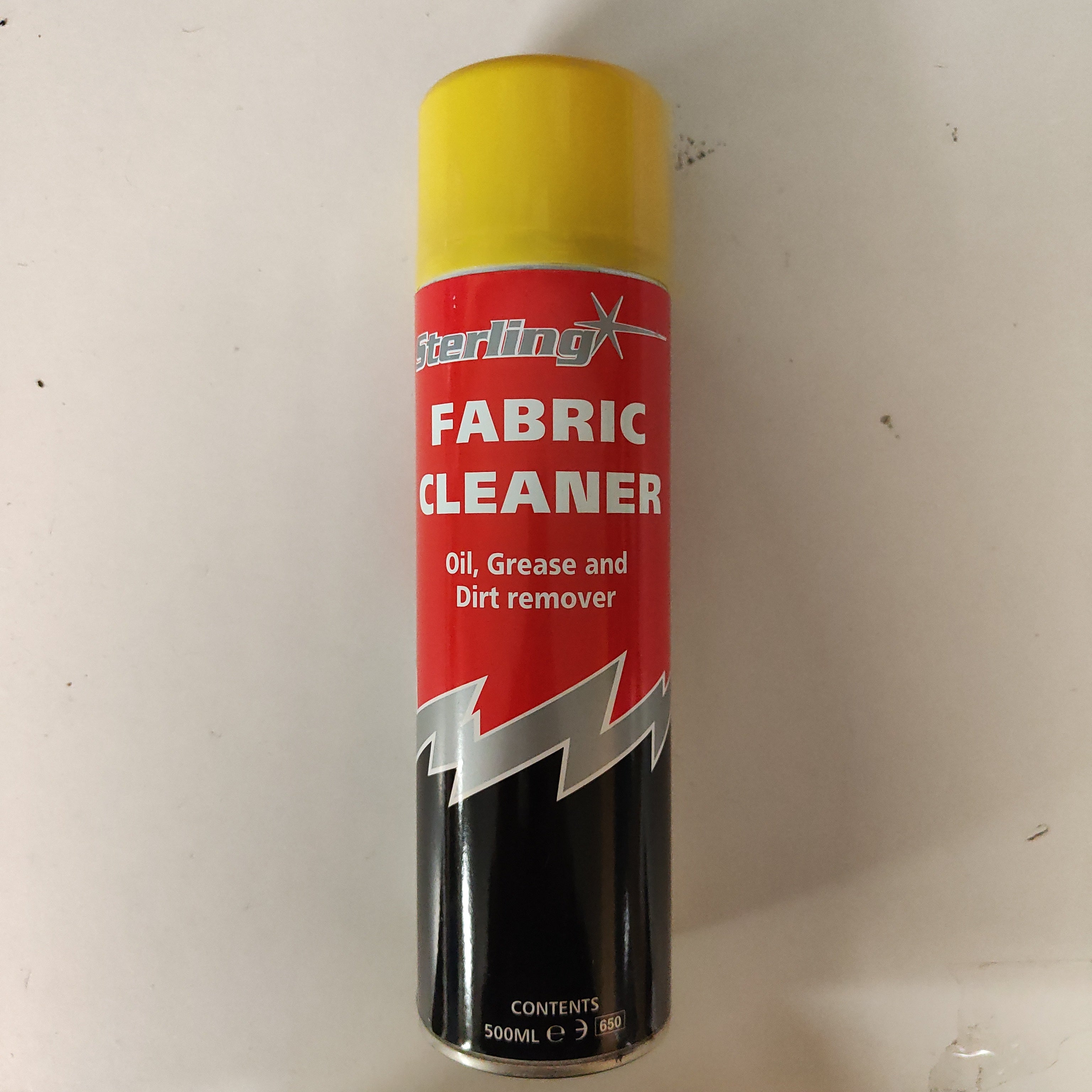 Fabric Cleaner 500ml Aerosol - Black Barn Upholstery Supplies