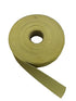 Pirelli Rubber Webbing 1st Quality - 10% strech Beige 38mm - Black Barn Upholstery Supplies