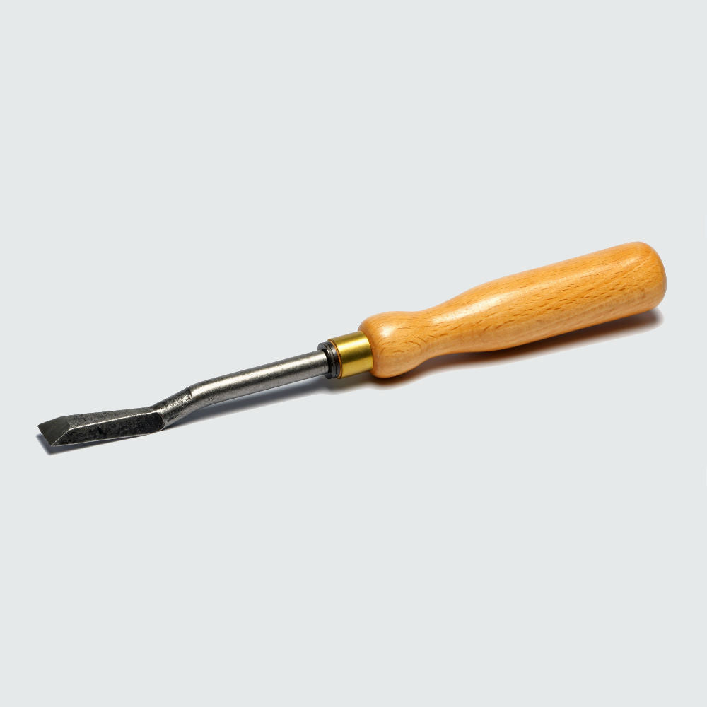 Upholstery Wooden Handle Straight Ripping Chisel Tool - Black Barn Upholstery Supplies