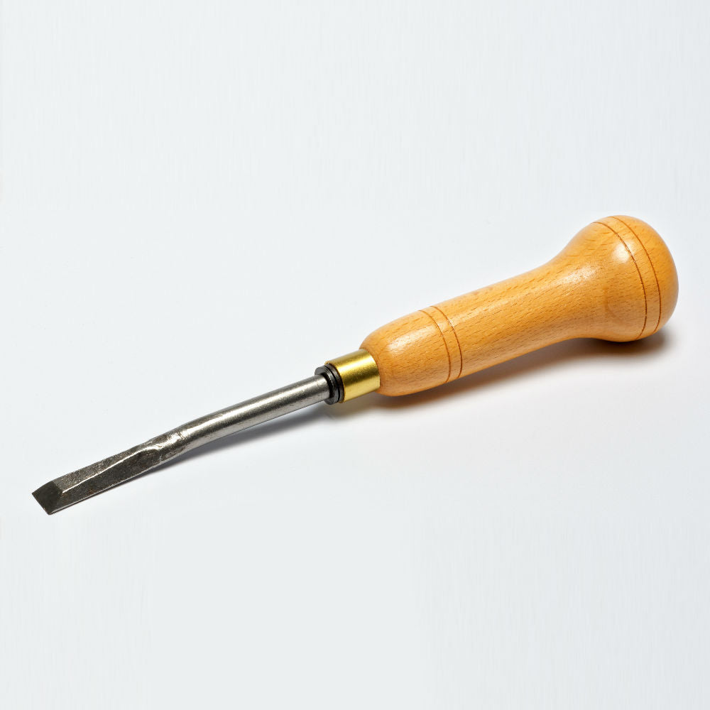 Upholstery Wooden Handle London Straight Chisel Tool - Black Barn Upholstery Supplies