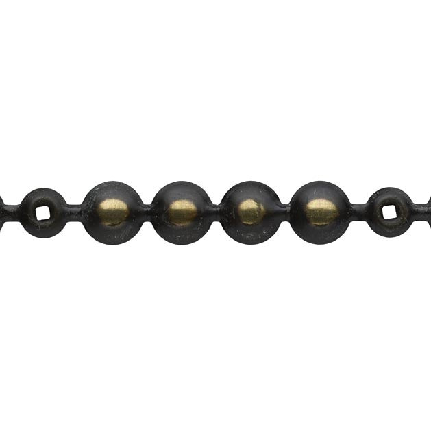 9.5mm Head Upholstery Nail Strip With Nails (100 1/3) Low Dome - Black Barn Upholstery Supplies
