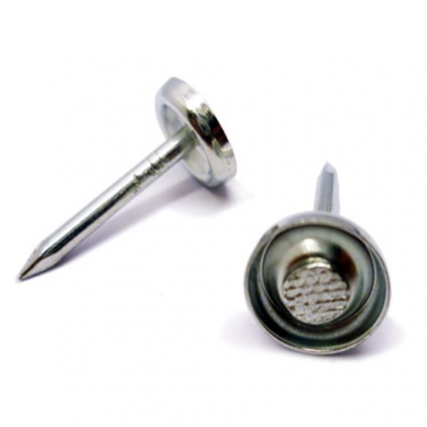 No Dent Nail Back Buttons - Black Barn Upholstery Supplies