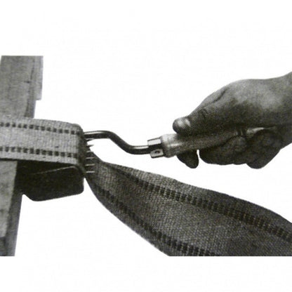 C.S. Osborne No. 253 Gooseneck Webbing Stretcher - Black Barn Upholstery Supplies