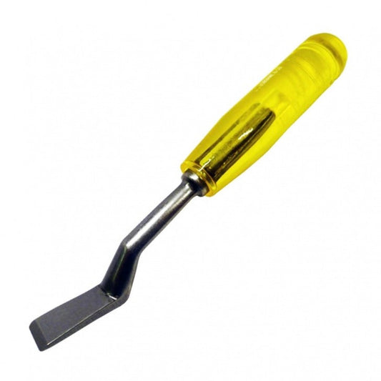 C.S. Osborne No 402 Cranked Ripping Chisel (Plastic Handle) - Black Barn Upholstery Supplies